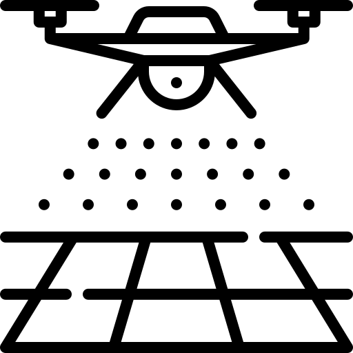 Drone Mapping Icon